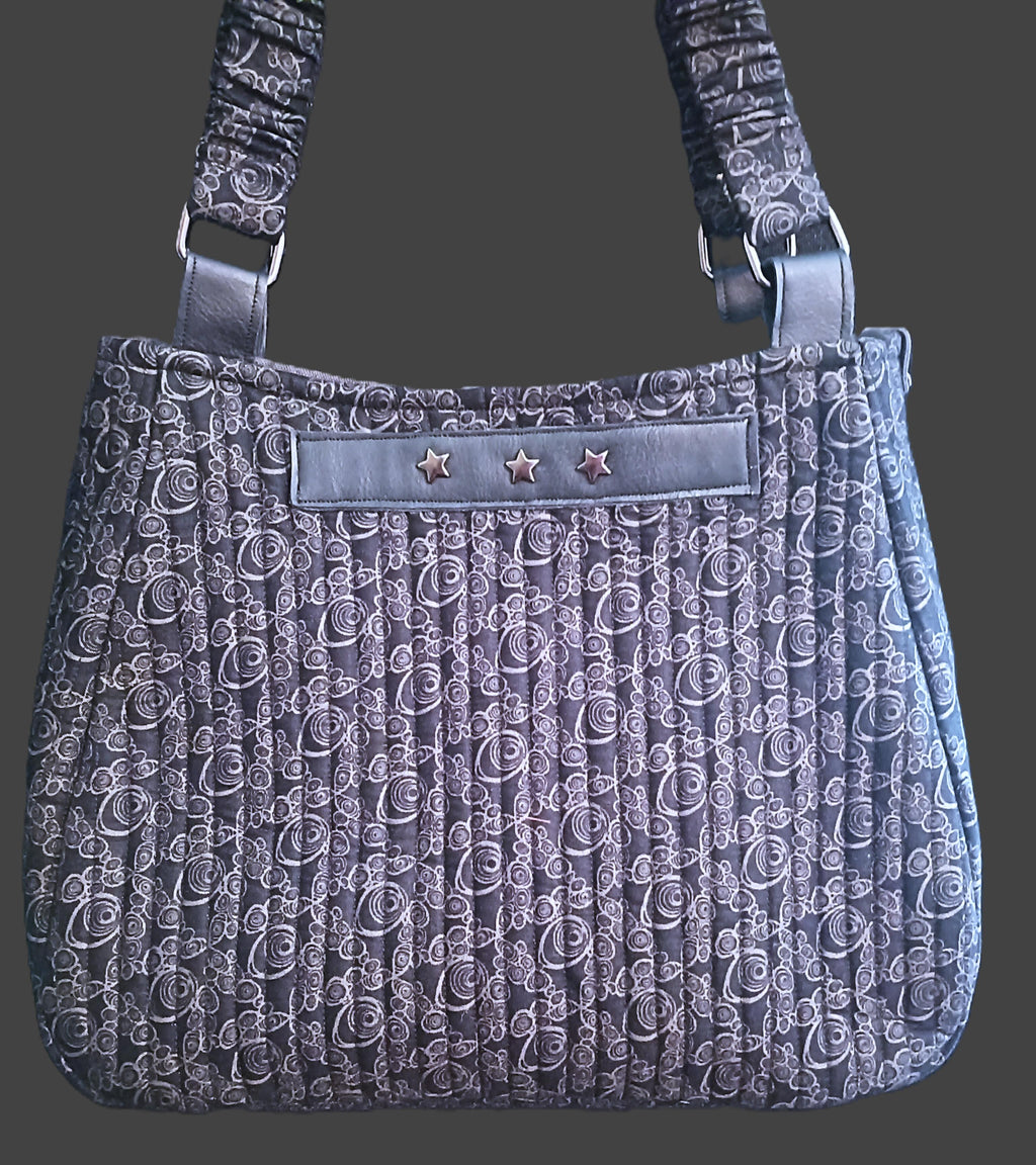 Midnight Bloom Eloquence Handbag