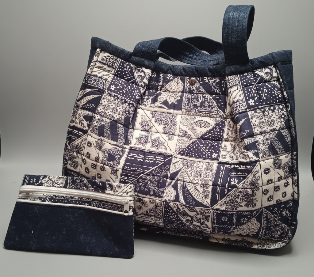 Blue Bandana Beauty - Enhanced Photo 2