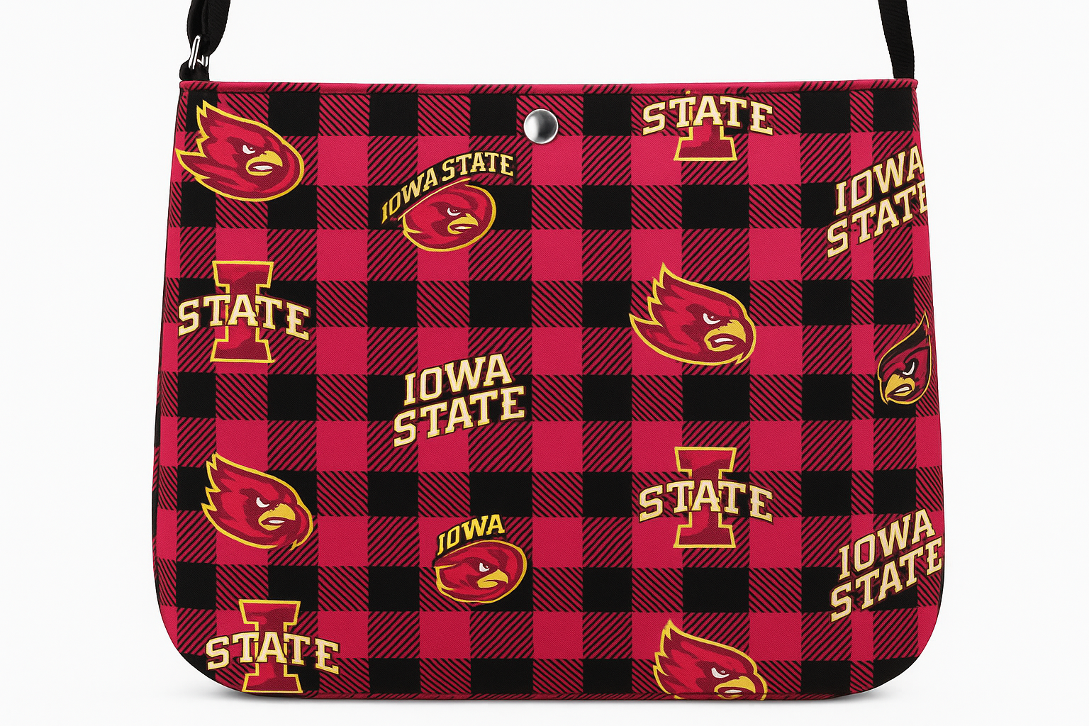 Enhanced Back View - Iowa State Fan-tastic Crossbody