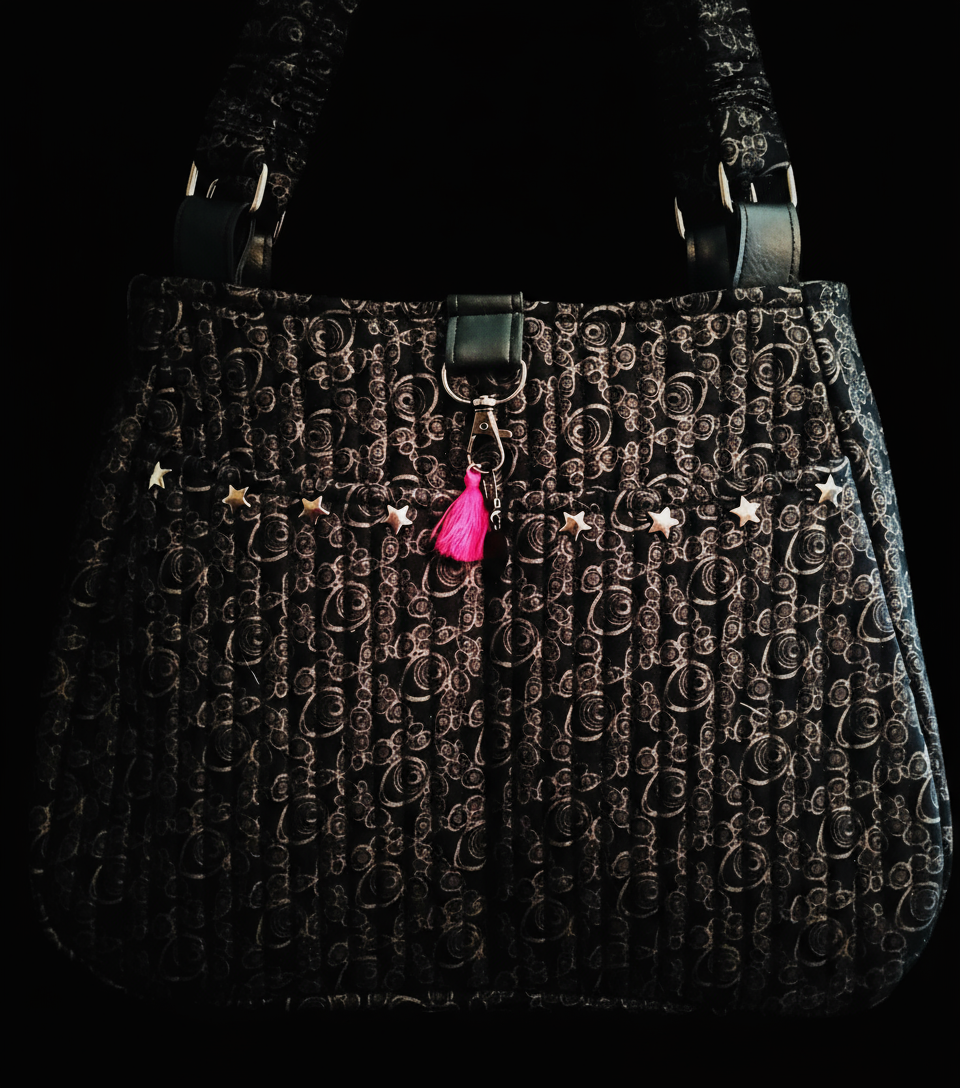 Enhanced Black Handbag