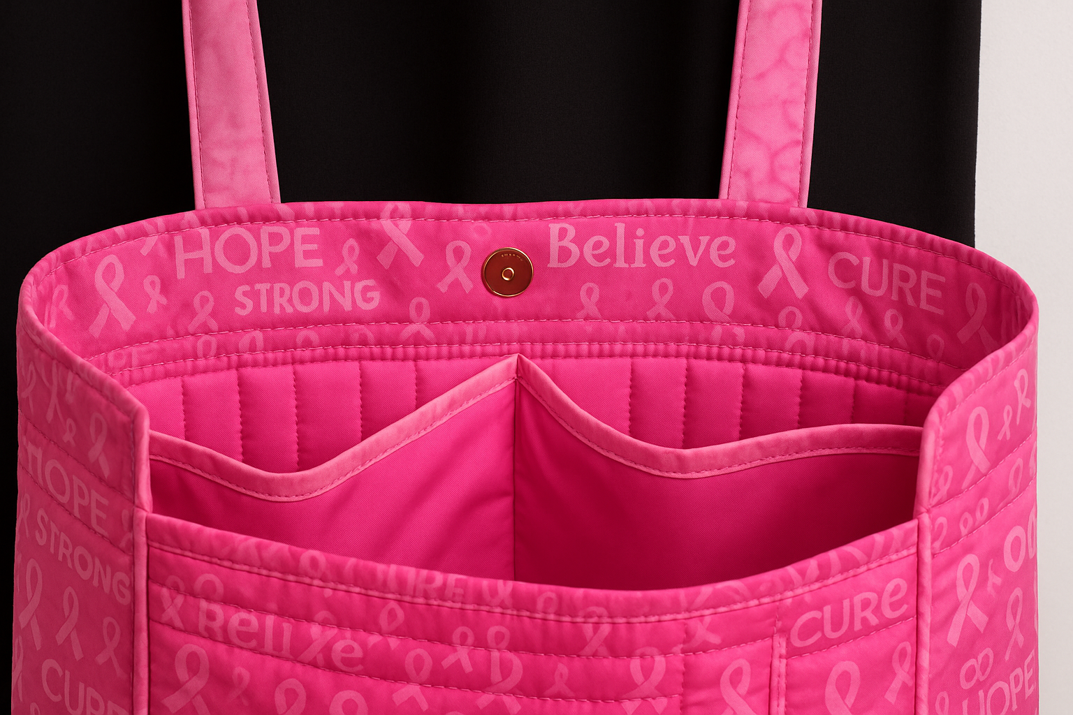 Enhanced Breast Cancer Tote Bag - View 2