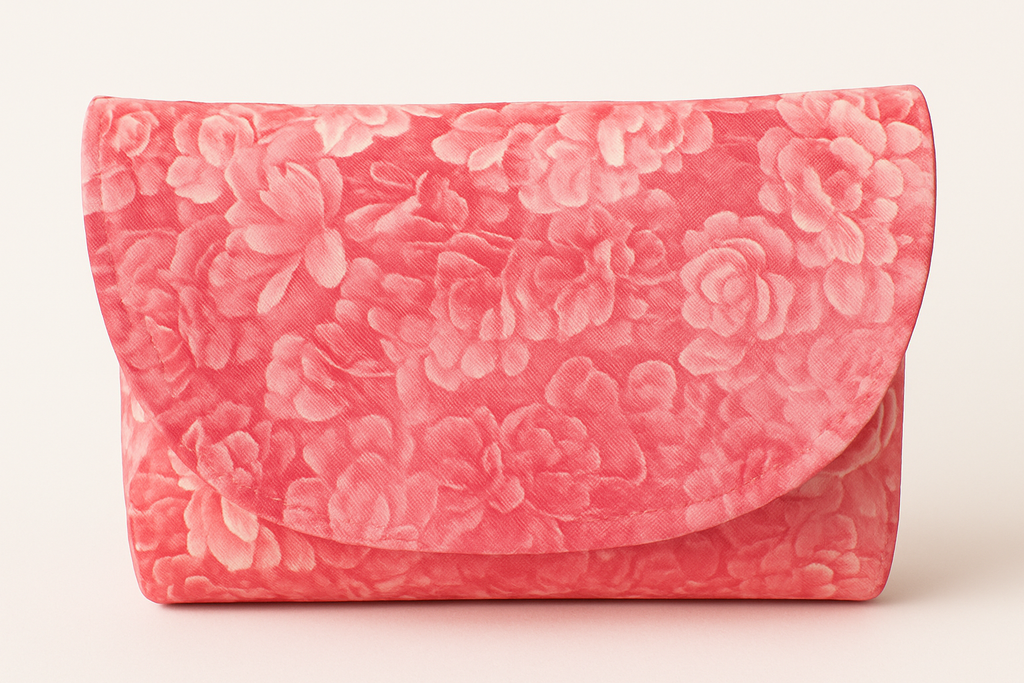 Enhanced Coral Bloom Clutch 2 - Product Photo