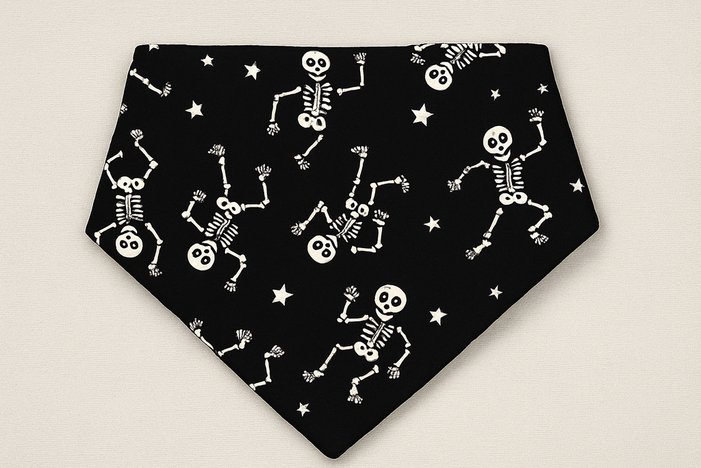 Enhanced dancing skeleton bandana