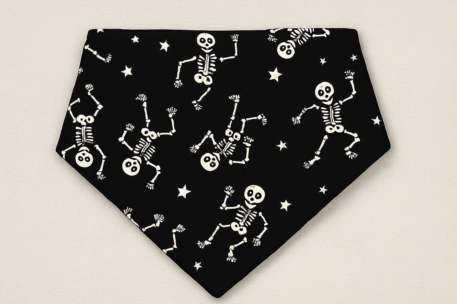 Enhanced dancing skeleton bandana