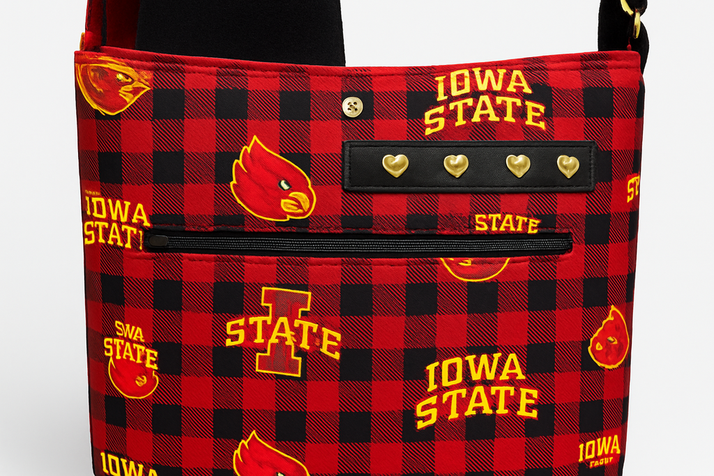 Enhanced Front View - Iowa State Cyclones Crossbody