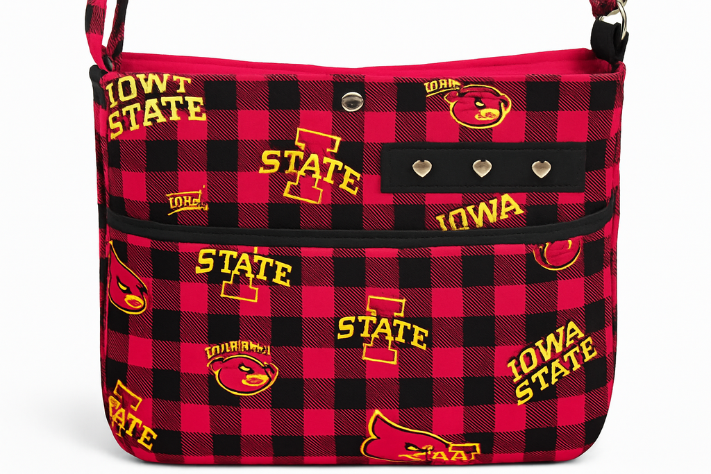Enhanced Front View - Iowa State Fan-tastic Crossbody