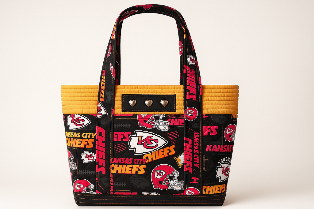 Enhanced Full View - Kansas City Chiefs Quilted Tote