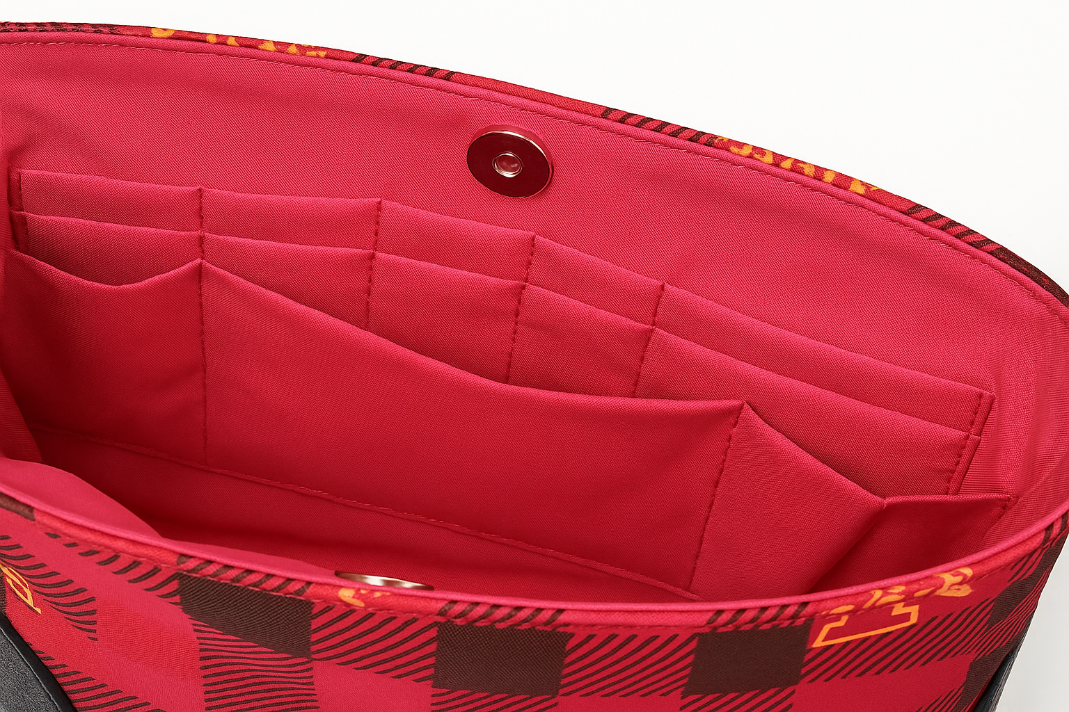 Enhanced Interior Pocket View - Iowa State Fan-tastic Crossbody