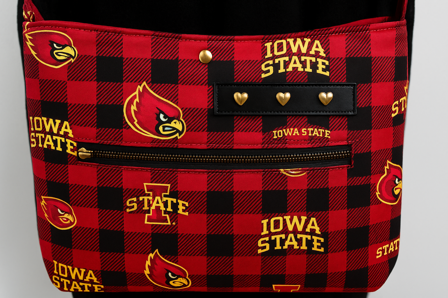 Enhanced Second Front View - Iowa State Cyclones Crossbody