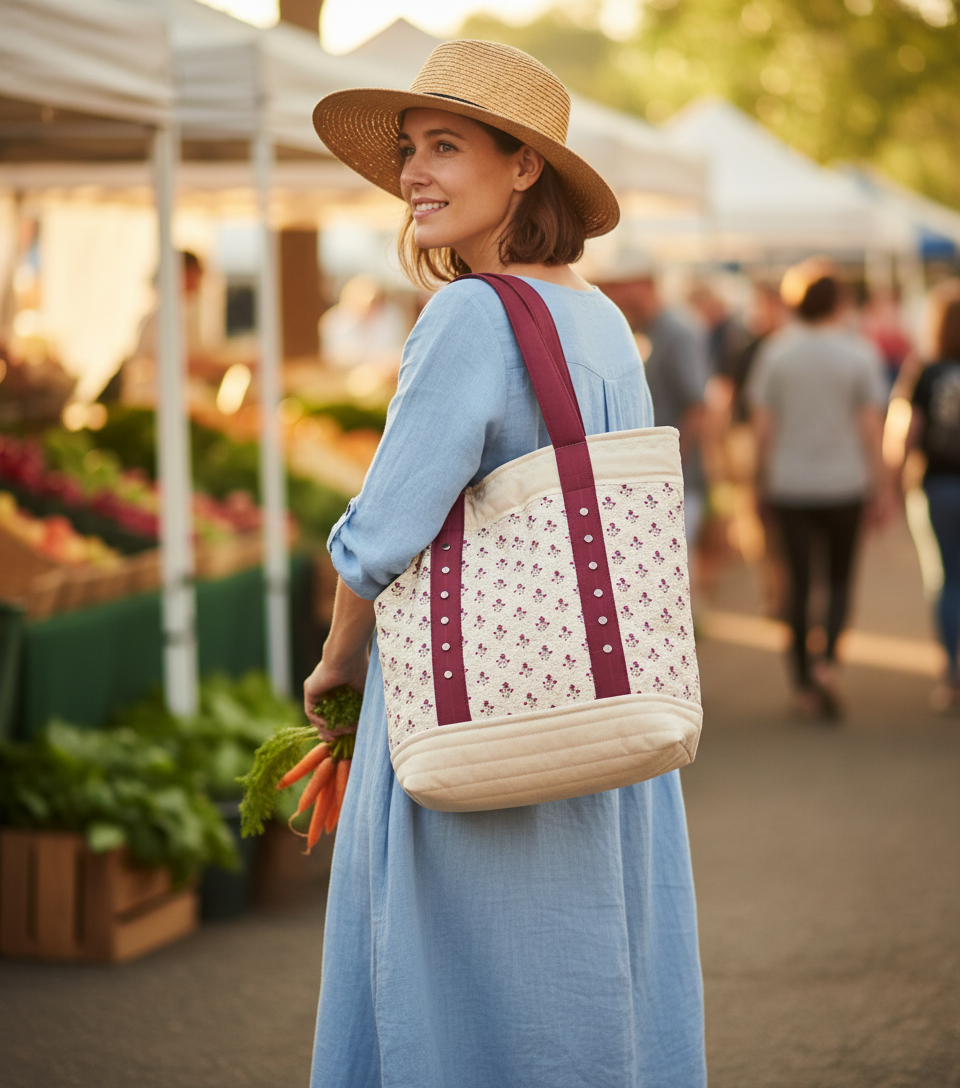 Lifestyle photo - Vines and Ivy Tote