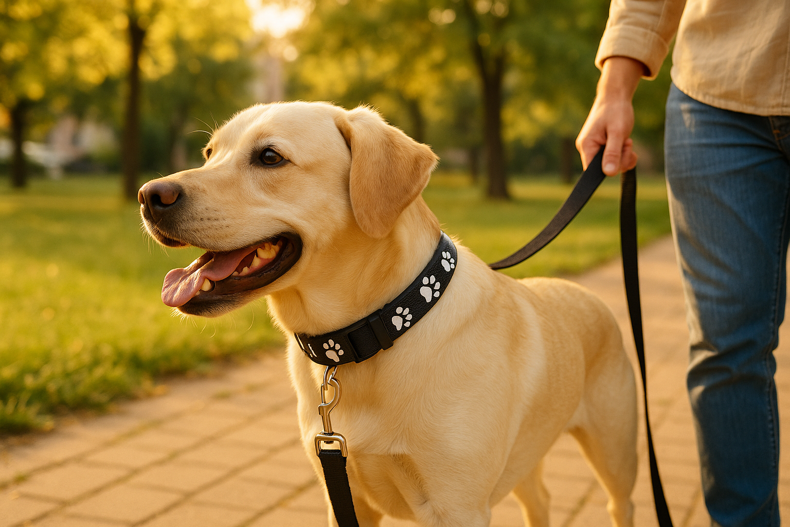 Lifestyle photo with dog