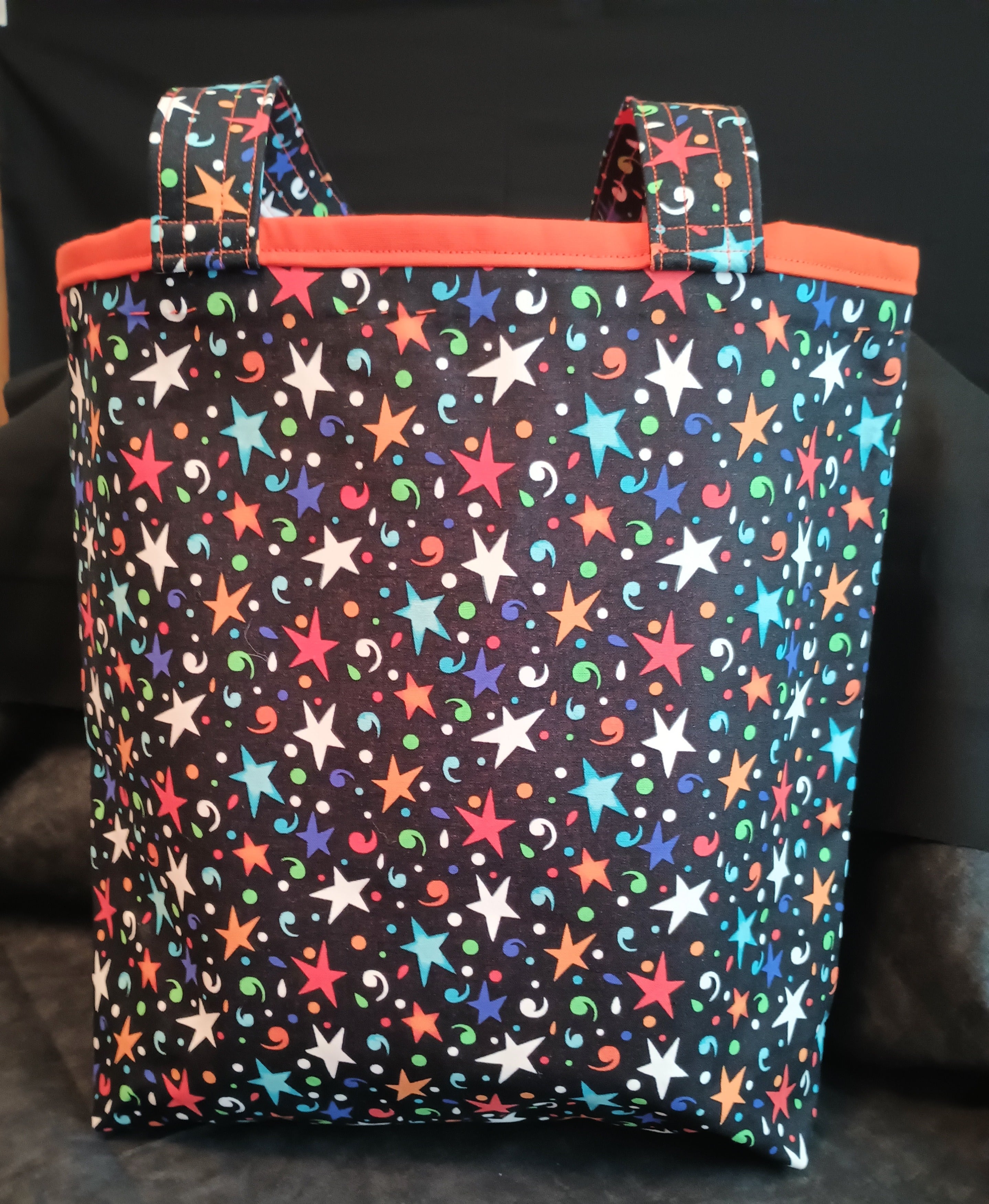 Star Trick or Treat Bag - Large
