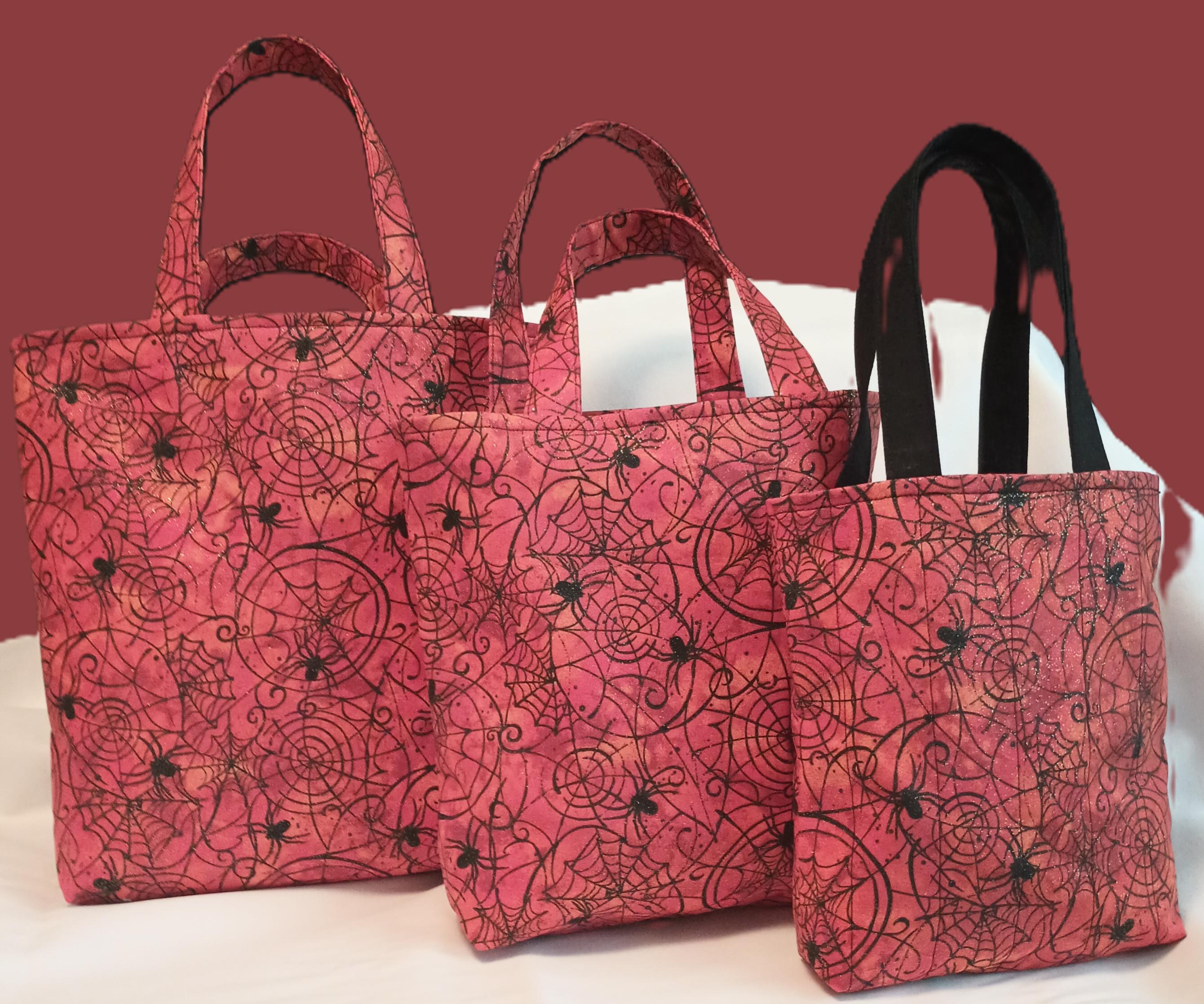 Sparkly Spider Trick or Treat Bag - All Sizes