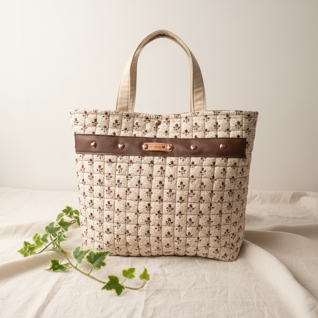 Vines and Ivy Bag - Styled Background